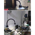 India Hot Sell 24V 12W CNC Máquina Lámpara de trabajo Magnetic Base de cuello de cloqueo